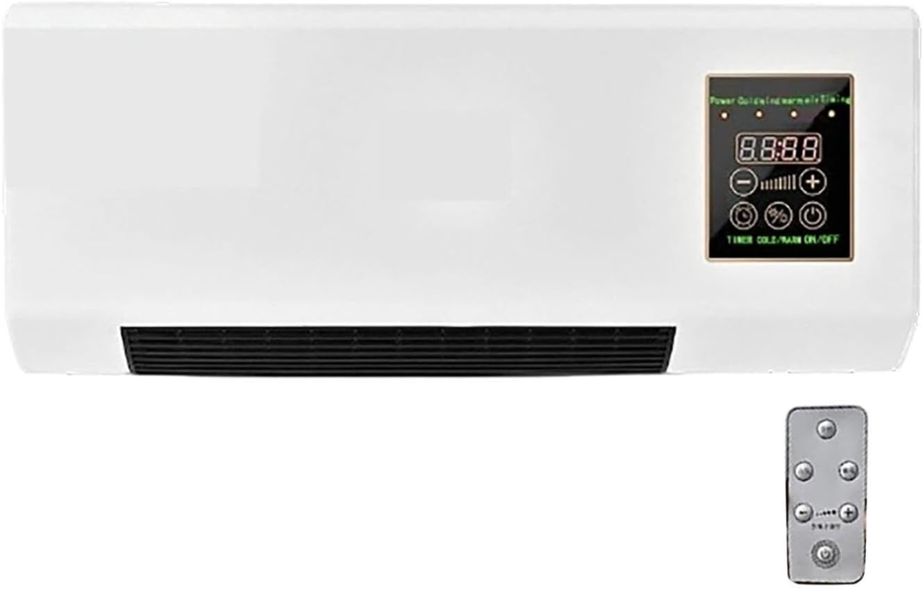 Climatiseur Mural Silencieux – Système De Refroidissement Compact Sans Conduit, 3 Vitesses Réglables, Idéal Pour Les Espaces Réduits Cuisine, Chambre, Home-Office (Color-B)