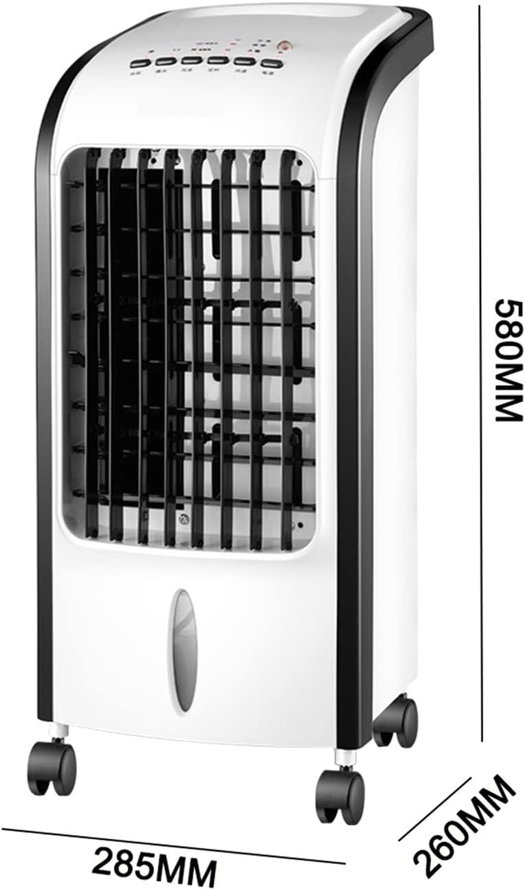 GENERIC Climatiseur Portable Avec Ventilateur Et Humidificateur Pour Le Refroidissement Et L'amélioration De La Qualité De L'air