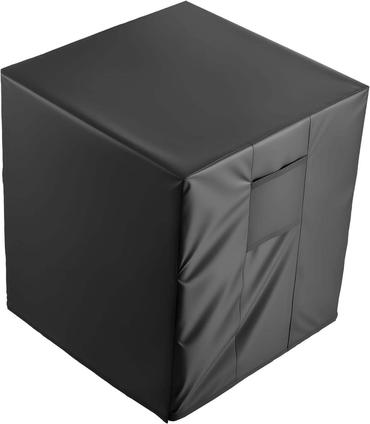 VEVOR Housse De Climatiseur Extérieur, 86,3x86,3x76,2 Cm, Couverture De Protection Climatiseur, Tissu Polyester Étanche Trois Couches, Ventilation Maille, Taille Universelle, Cache Pour Clim Extérieur