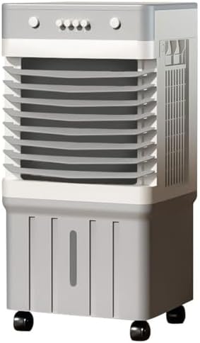 GENERIC Refroidisseur Oscillant à 120°, 3 En 1 Adaptateur D'air Avec Télécommande, Minuterie 12H, Ventilateur à Courant Alternatif Portable Ultra Silencieux Pour Le Patio De La Chambre Ga, Aucun Tuyau Nécessa