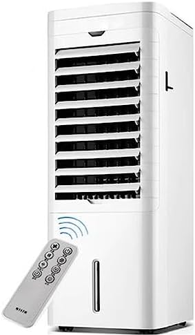 GENERIC Refroidisseur D'air évaporatif Portable, Réservoir De 40L Avec Cristaux De Glace, 120 Ventilateur Oscillant Pour L'utilisation Industrielle De Bureau à Domicile, Roues à Mouvement Facile, Système Puis