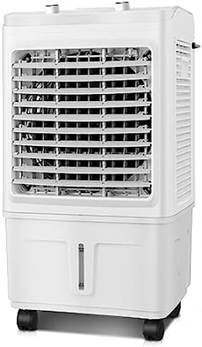 GENERIC Refroidisseur D'air évaporatif Portable, Réservoir De 40L Avec Cristaux De Glace, 120 Ventilateur Oscillant Pour L'utilisation Industrielle De Bureau à Domicile, Roues à Mouvement Facile, Système Puis