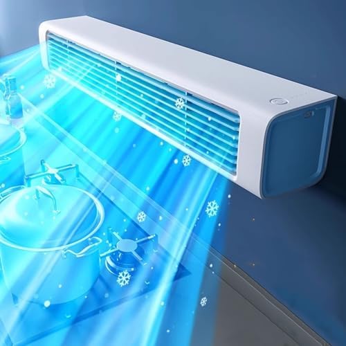  Climatiseur Portatif, Sans Fenêtre, Télécommande Sans Fil, Emplacements à 3 Vitesses, Sortie D'air Long Pour Les Salles De Refroidissement, Chambres à Coucher, Bureaux