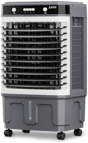 GENERIC Refroidisseur D'air évaporatif Portable Avec Grand Réservoir D'eau, 120 Ventilateur De Refroidissement Oscillant, 3 Vitesses Pour Le Bureau De Garage De Patio, Unité De Climatisation Silencieuse Pour