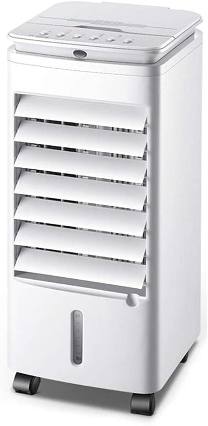  Portable Air Conditioner Unit, Compact Air Circulator, Mobile Cooling Fan, Super Quiet Evaporative Cooler With 3-Speed Settings For Efficient And Effective Cooling