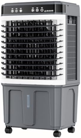 GENERIC Refroidisseur D'air évaporatif Portable Avec Grand Réservoir D'eau, 120 Ventilateur De Refroidissement Oscillant, 3 Vitesses Pour Le Bureau De Garage De Patio, Unité De Climatisation Silencieuse Pour