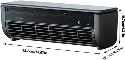 GENERIC Ventilateur Rafraîchisseur D'Air Pour Pièce, Ventilateur De Climatiseur Murale, Appareil Trois Vitesses Réglable Pour Optimisation Espace Intérieur Extérieur Dorm Camping Table