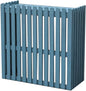 GENERIC Housse De Protection Pour Climatiseur Extérieur - Clôture En Bois Pour Climatiseurs Séparés - 120 X 60 X 109 Cm - Protection élégante Pour Jardin - Résistant Aux Intempéries - Cachette Les Unités