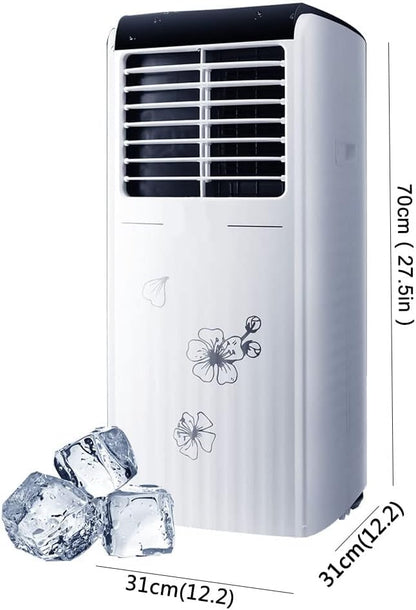  Climatiseurs Portables, Refroidisseur D'air évaporatif à Volume D'air Circulant De 300 M3/h Avec Oscillation à 90°, AC Portable Pour Chambre, Fonction De Minuterie 24 H Pour La Cuisine De La Chambre