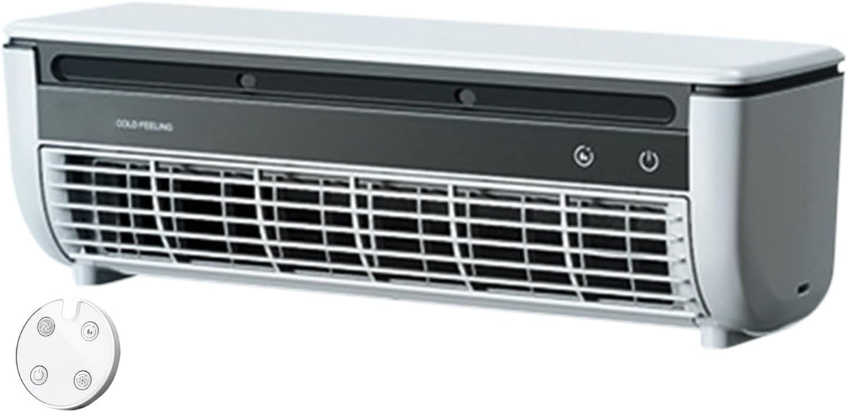  Ventilateur Rafraîchisseur D'Air Pour Pièce | Ventilateur Rafraîchisseur D'Air | Appareil De Ventilation Trois Vitesses Avec Chargeur Sans Fil Pour Maison Chambre Camping Car Salle De Bain