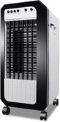 GENERIC Climatiseur Portable, Ventilateur De Climatisation à Double Usage (Froid Et Chaud), Télécommande, Climatiseur Domestique Compact Et Mobile Refroidi à L'eau (Blanc)
