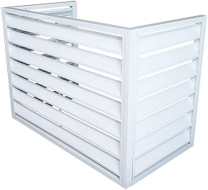 GENERIC Housse De Climatiseur Extérieur 110 X 60 X 80 Cm – Protection Résistante Aux Intempéries – Pare-soleil Et Protection élégants Pour Unités De Climatisation Extérieures, Clôture De Climatisation