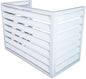 GENERIC Housse De Climatiseur Extérieur 110 X 60 X 80 Cm – Protection Résistante Aux Intempéries – Pare-soleil Et Protection élégants Pour Unités De Climatisation Extérieures, Clôture De Climatisation