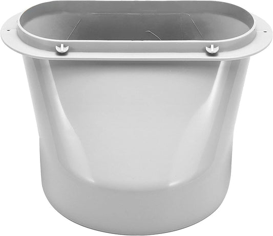  Adaptateur De Tuyau D'échappement Pour Tuyau De Climatisation Portable, Interface De Bouche Plate (15 Cm)