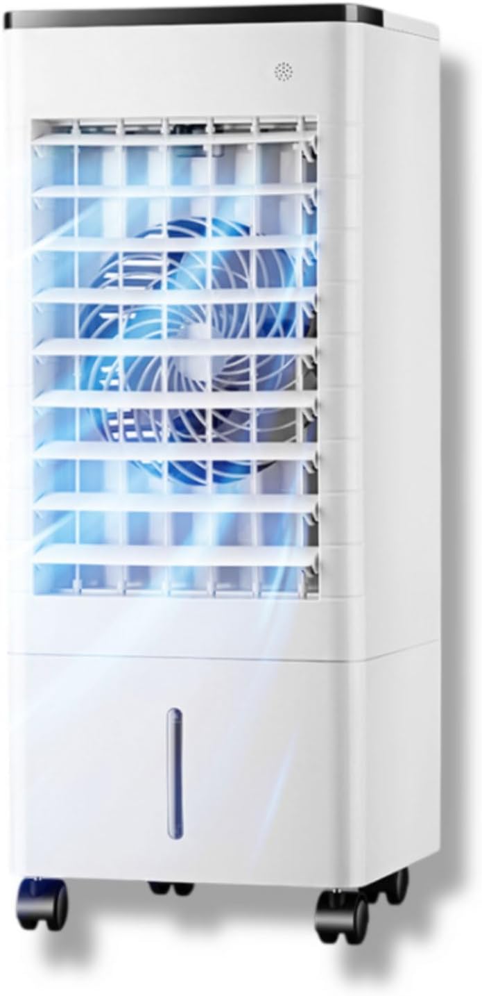 GENERIC Réservoir D'air Portable 9L Réservoir, Télécommande, 3 SW., Oscillation à 90°, Minuterie, Silencieux Pour La Maison Et Le Bureau