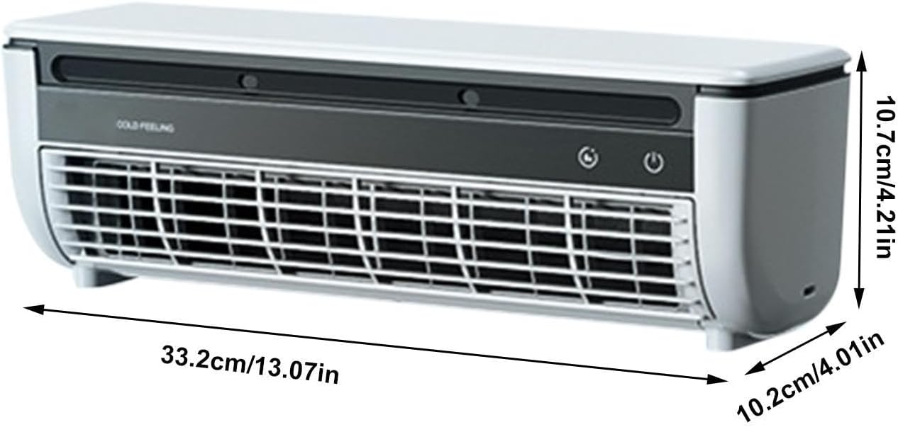 Genérico Ventilateur De Refroidissement CA : Appareil à Air Froid, Ventilation De Chambre, Refroidisseur De Charge Sans Fil, Ventilateur De Table Portable, Utilisation En Salle De Sport à La Maison, Chambre De