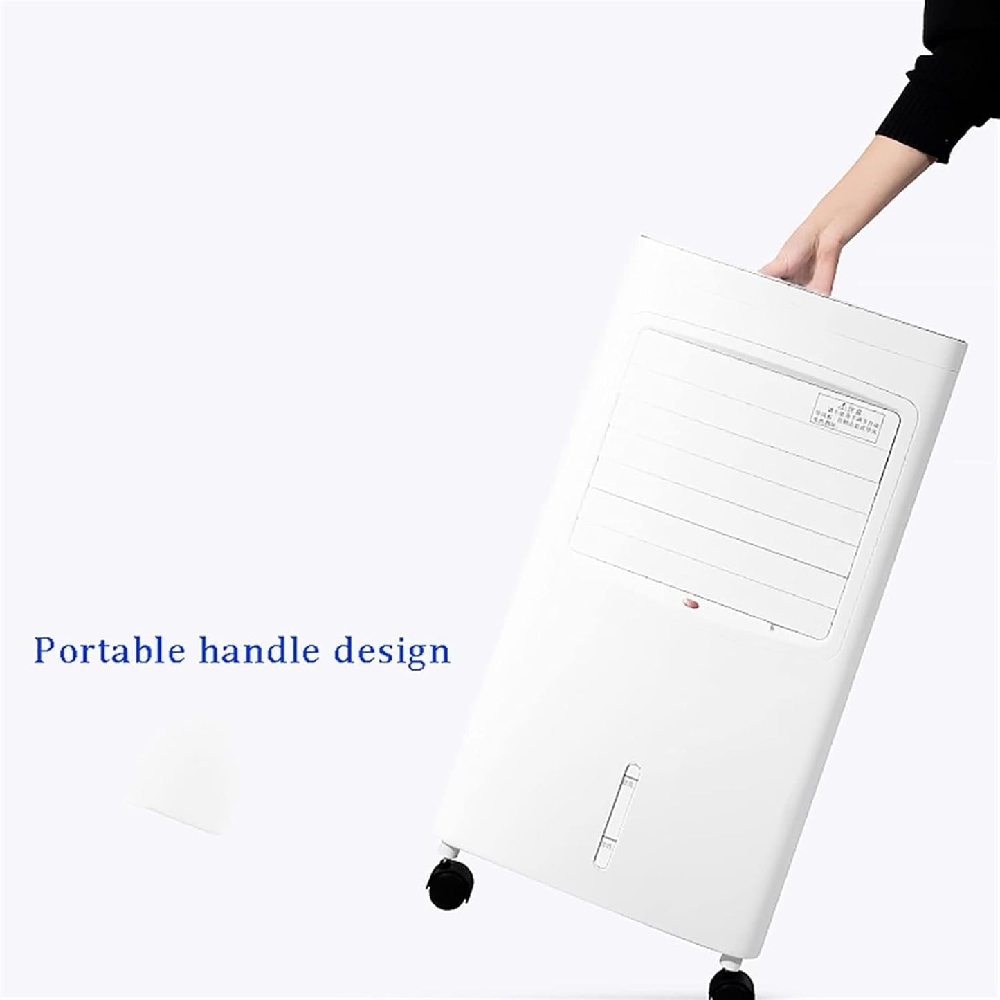 GENERIC Refroidisseur D'évaporation Portable Avec Télécommande - Unité De Refroidissement Et De Chauffage Mobile Efficace Pour L'intérieur Et L'extérieur