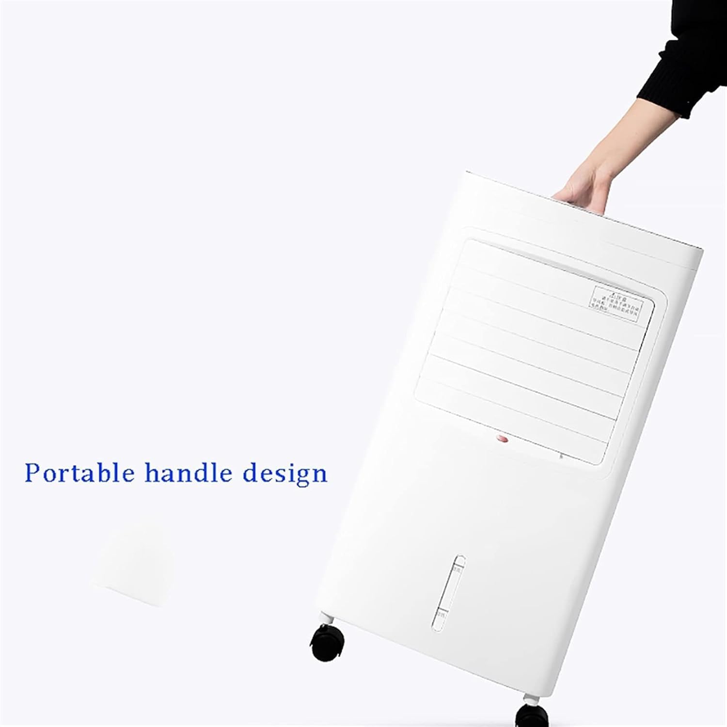 GENERIC Refroidisseur D'évaporation Portable Avec Télécommande - Unité De Refroidissement Et De Chauffage Mobile Efficace Pour L'intérieur Et L'extérieur