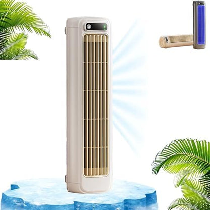  2026 Portable Air Conditioner,Desktop Cooling Fan Quiet With 3 Speeds Quiet Wall Fan, Usb Charging (2PCS-A)