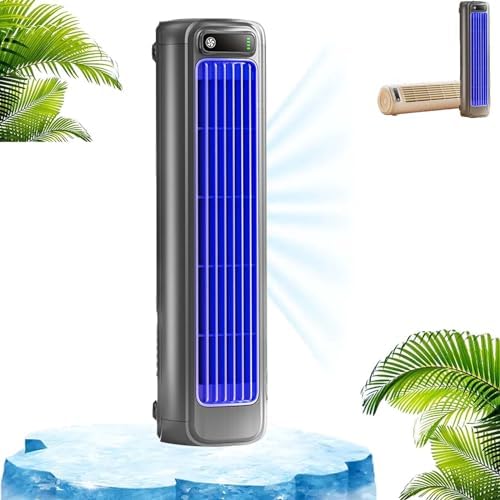  2026 Portable Air Conditioner,Desktop Cooling Fan Quiet With 3 Speeds Quiet Wall Fan, Usb Charging (2PCS-A)