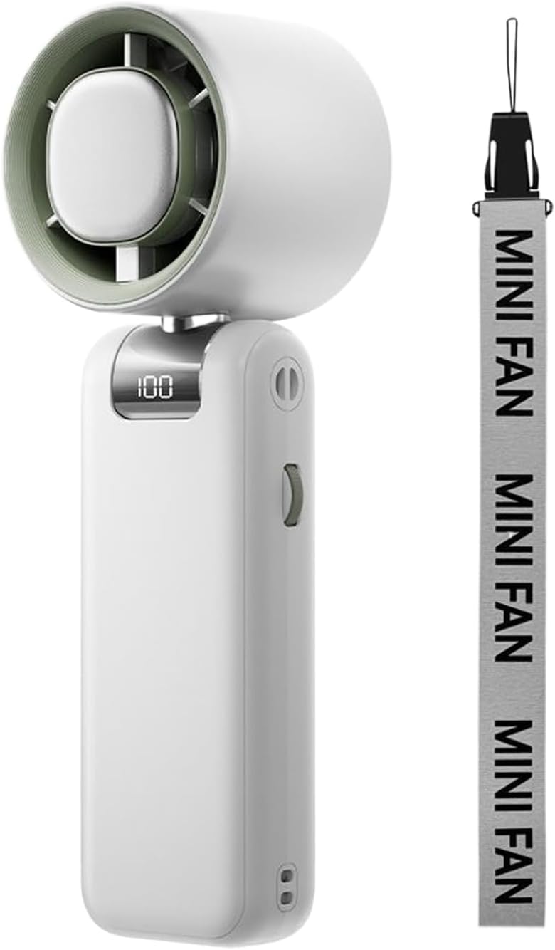 GENERIC Ventilateur Personnel à Main – Ventilateur De Bureau Réglable à 3 Vitesses | Fournitures De Voyage En Plein Air, Dispositif De Circulation D'air Portable Pour Femmes, Hommes, Adolescents, Filles
