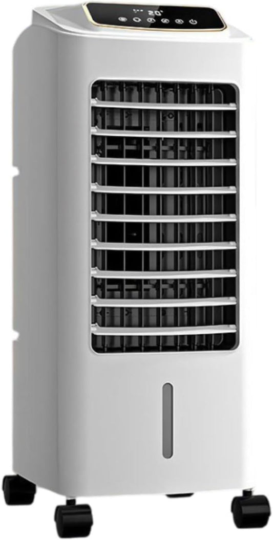 GENERIC Climatiseur Mobile Portable Rafraîchisseur D‘Air 6.5L Ventilateur Humidificateur 3 Vitesses 120° Oscillation Automatique Minuterie Télécommande-Refroidisseur D‘Air Par évaporation Mobile Et Puissant