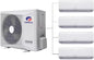 GENERIC 36000BTU Climatiseur Et Chauffage Sans Conduit Multi 9K Zones Mini Split – 4 Zones