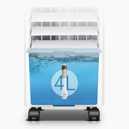  Portable Air Conditioner Unit, Compact Air Circulator, Mobile Cooling Fan, Super Quiet Evaporative Cooler With 3-Speed Settings For Efficient And Effective Cooling