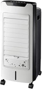  Ventilateur De Climatiseur Portable Refroidisseurs D'air Spatiaux Ventilateur D'air Froid Par évaporation Sans Lame Unité De Climatisation Refroidie à L'eau Unique Ultra-silencieuse Salon Maison Blan