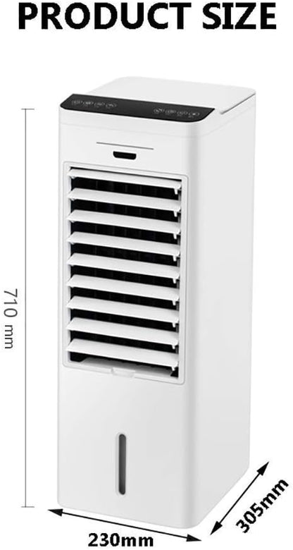  9000BTU Portable AC 3-en-1 Ventilateur De Climatisation, Unité De Refroidissement Auto-évaporative Avec Télécommande, Affichage LED, Minuterie 24H, Pour La Chambre De Bureau à Domicile, Refroidisseur