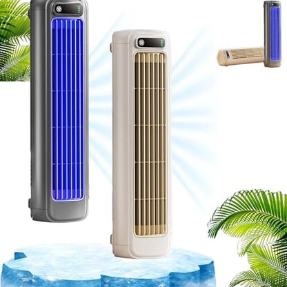  2026 Portable Air Conditioner,Desktop Cooling Fan Quiet With 3 Speeds Quiet Wall Fan, Usb Charging (2PCS-A)