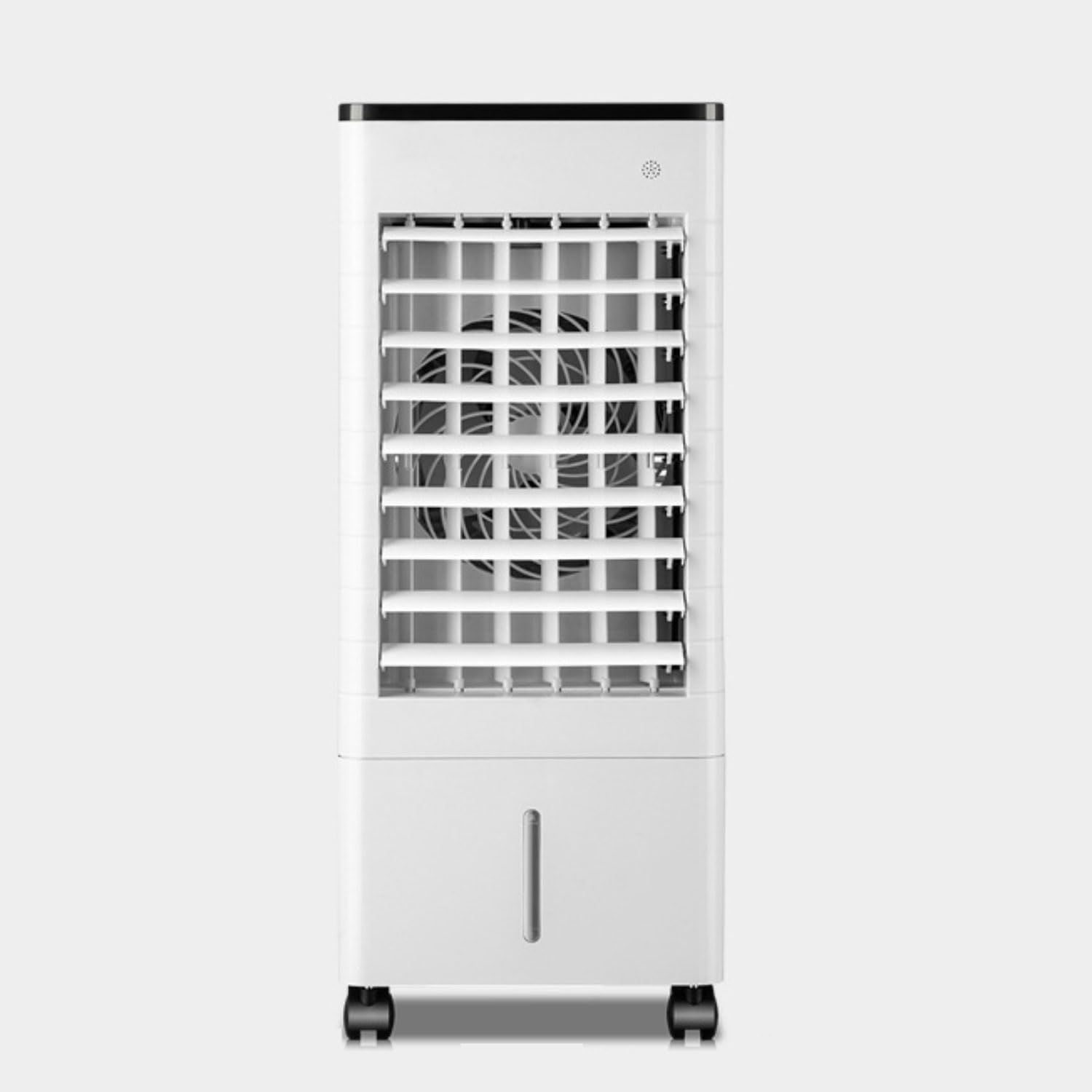 GENERIC Refroidisseur D'air évaporatif Portable Climatiseur 90° Large Oscillant Ventilateur De Refroidissement Avec 4 Modes 3 Vitesses 15H Minuterie Télécommande & Ice Packs 9L Réservoir D'eau Refroidisseur D