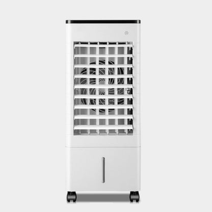 GENERIC Refroidisseur D'air évaporatif Portable Climatiseur 90° Large Oscillant Ventilateur De Refroidissement Avec 4 Modes 3 Vitesses 15H Minuterie Télécommande & Ice Packs 9L Réservoir D'eau Refroidisseur D