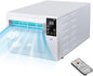  Mini Climatiseur 280W Unité De Climatisation Portable Pour Chambre à Coucher Jusqu'à 5 M2, Refroidisseur Personnel Silencieux Avec Fonction De Déshumidificateur, Pas D'installation Nécessaire, Machine