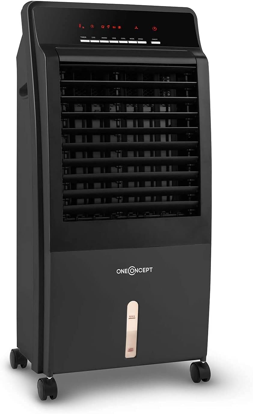  OneConcept CTR-1 Climatiseur, Rafraîchisseur D’air Et Ventilateur Pechschwarz