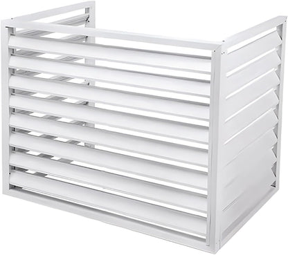 Couverture Etanche Climatiseur，Housse De Protection Extérieure En Alliage D'aluminium Pour Climatiseur, Poubelle, Équipement De Piscine(Brown,100 * 50 * 70cm)
