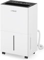  Déshumidificateur 20L/jour - Déshumidificateur électrique Puissant, économe En énergie, Portable, 3 Modes Et Contrôle Intelligent De L'humidité, Déshumidificateur électrique