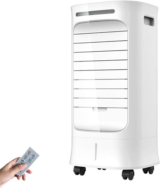  Ventilateur Climatiseur Portable, Ventilateur De Refroidissement Portable, Modèle Froid Simple Avec Télécommande, Ventilateur Électrique Compact Vertical Pour La Maison, Idéal Pour Les Dortoirs, Vent