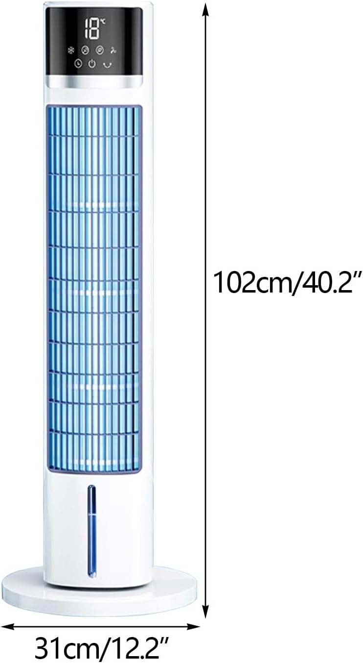 GENERIC Portable AC Unit 5000 BTU, Ventilateur De Refroidissement Silencieux à 3 Vitesses Avec La Brume De Glace Et La Télécommande, A/C Personnel Efficace Sur Le Plan énergétique Pour La Chambre à Coucher,