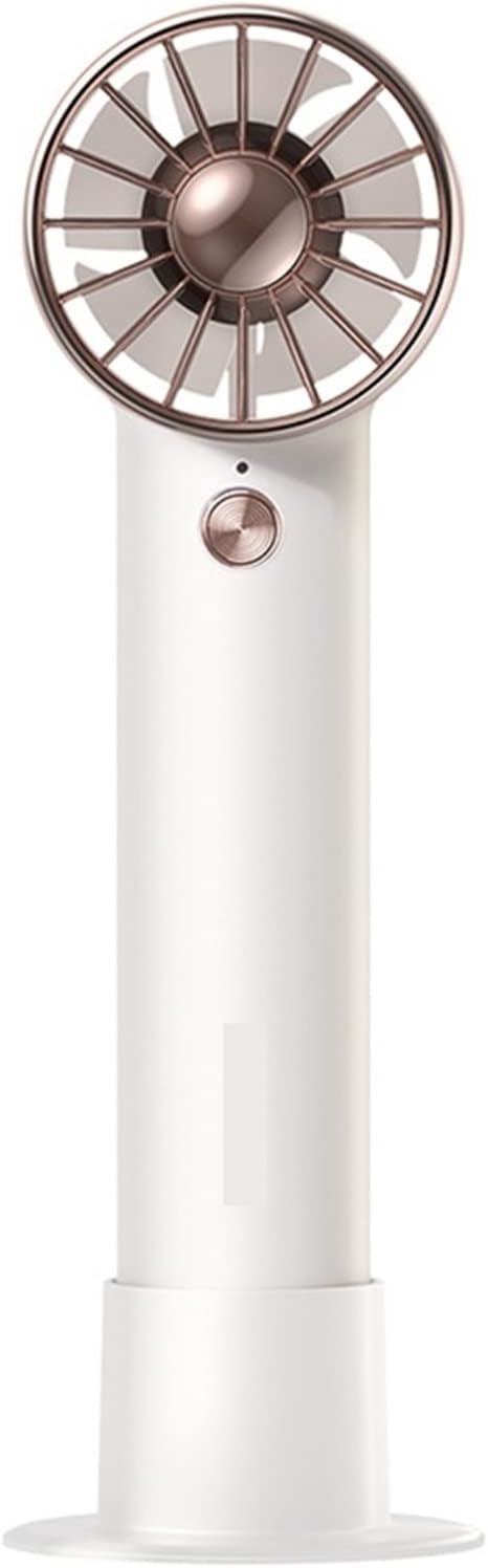  DieffematicKTY Climatiseur Mobile Handheld Turbo Fan Adjustable Portable Air Conditioner Fan (Color : White)
