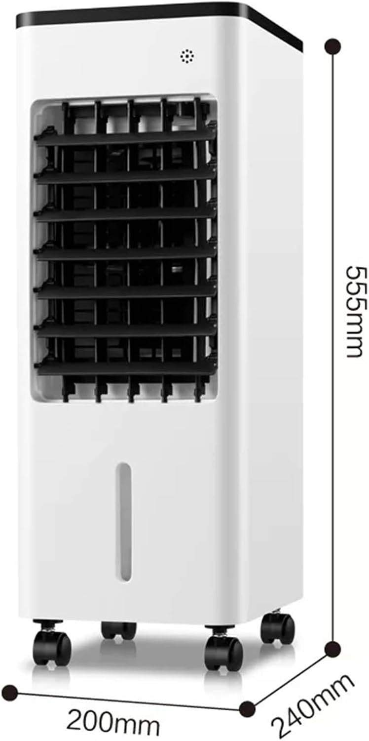GENERIC Refroidisseur D'air Portable Sans Fenêtre 9L Avec 3 Vitesses, Oscillation à 90°, Minuterie 8H Pour La Maison, Le Bureau, La Chambre à Coucher