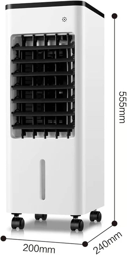 GENERIC Refroidisseur D'air Portable Sans Fenêtre 9L Avec 3 Vitesses, Oscillation à 90°, Minuterie 8H Pour La Maison, Le Bureau, La Chambre à Coucher