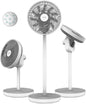  Cecotec Ventilateur Portable à Batterie EnergySilence 2600 Sunflower, 3 En 1, 22 W, Moteur BLDC, 13" De Diamètre, Batterie 2600 MAh, Affichage LED, Télécommande, Contrôle Tactile, Oscillation