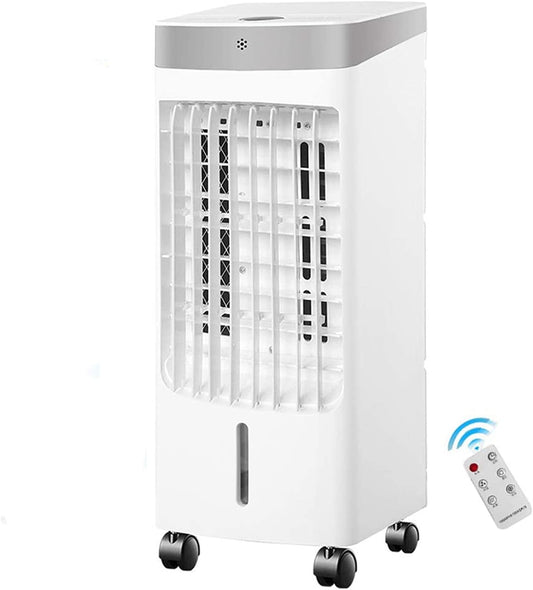  Climatiseur Mobile Portable 10000BTU, 3 Vitesses, Minuterie 7.5h Timer, Affichage LED Télécommande, Classe A Classe A Économie D'énergie