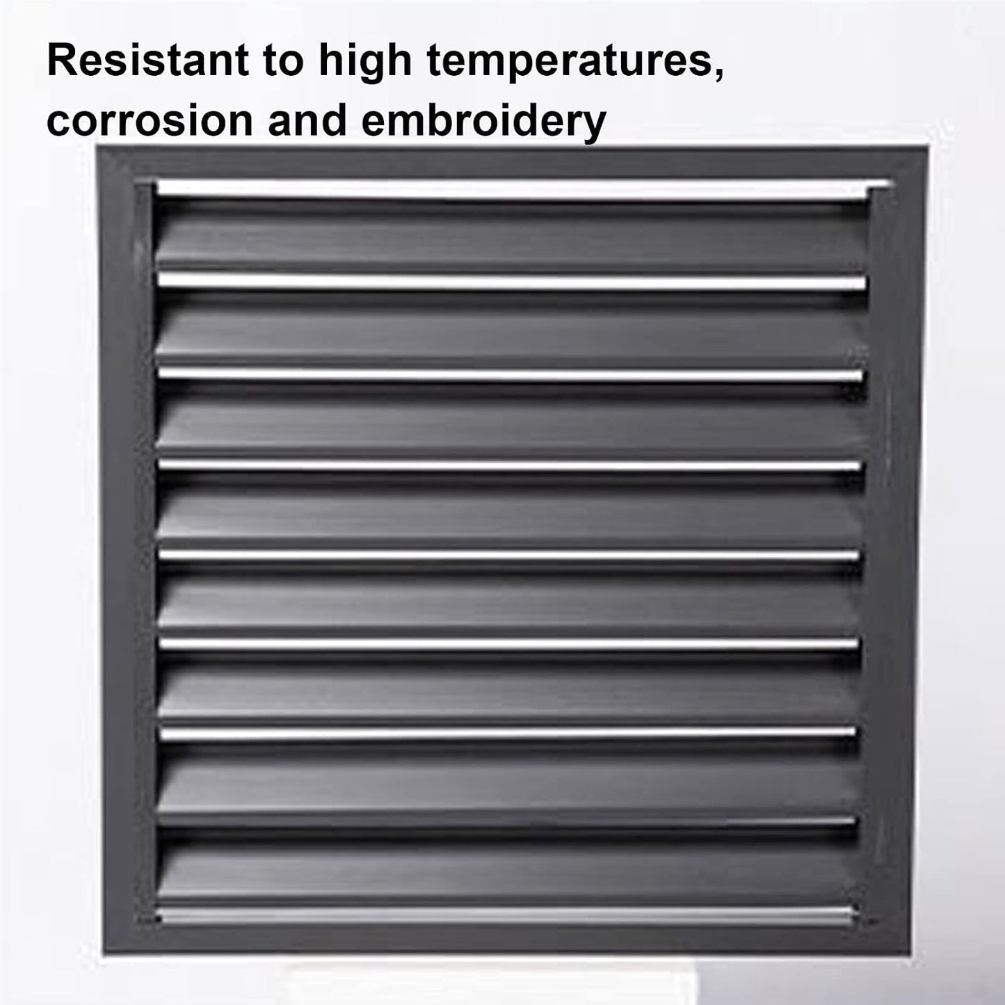 GENERIC Housse De Climatiseur En Alliage D'aluminium, Protection Contre La Pluie Pour Unités De Fenêtre, Utilisation Intérieure/extérieure, Clôture D'intimité Pour Climatiseurs, Protection Contre Les