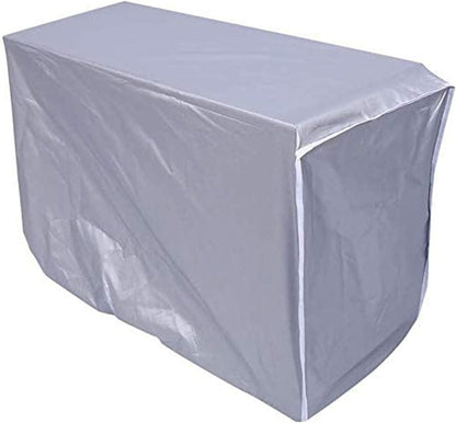  Housse De Climatiseur Protection Extérieure Anti Poussière Anti Neige Imperméable Résistant Au Soleil (80 * 28 * 54cm)