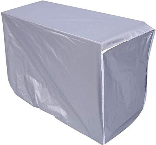  Housse De Climatiseur Protection Extérieure Anti Poussière Anti Neige Imperméable Résistant Au Soleil (80 * 28 * 54cm)
