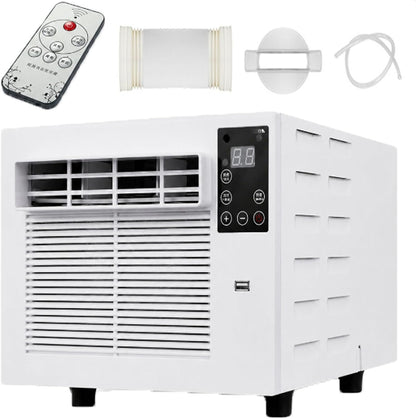  Climatiseur Portable De Voyage Pour Pick-Up, SUV Et Caravane, Climatiseur Mobile Pour Tente Et Rafraîchisseur D'air Portable, 1876 Btu, 280 W, Silencieux, Minuterie À Distance AC+0.9M