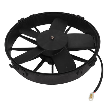  Yctze Ventilateur De Refroidissement De Climatiseur De Voiture Haute Performance 24 V – Design Fin à 5 Pales à Faible Bruit Améliore Puissamment Le Refroidissement Des Véhicules, Camions Et Bus Avec