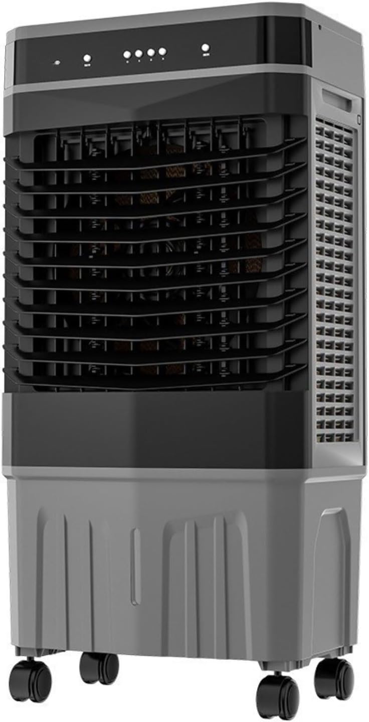 GENERIC Refroidisseur D'air Portable, Ventilateur D'évaporation 3000 CFM Avec Grand Réservoir, Télécommande, Minuterie 12H, Fonctionnement Silencieux, Faible Bruit Pour Le Refroidissement De Bureau à Domicile